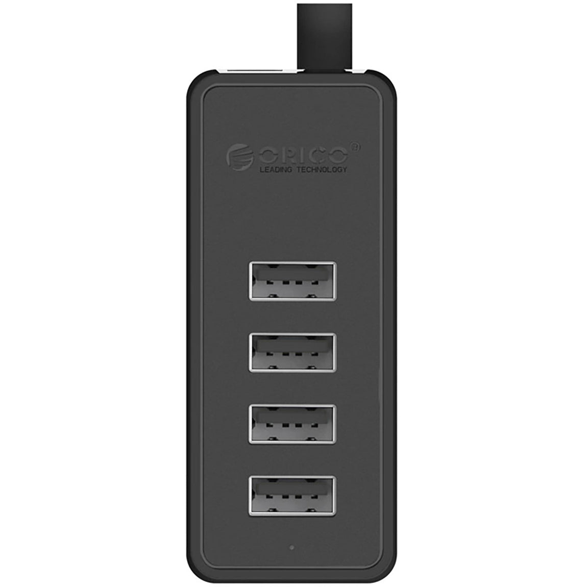 Hub USB Orico W5P-U2-100, 4 x USB-A, 1m, Μαύρο