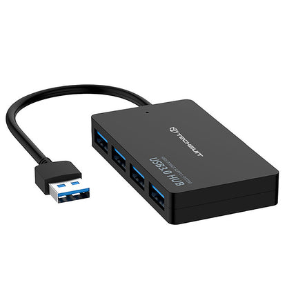 Hub USB Techsuit H15 QuantumNode, 4in1, Μαύρο