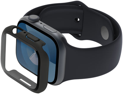Θήκη Belkin ScreenForce TemperedCurve για Apple Watch 44mm / 45mm Series, Μαύρη OVG004zzBK-REV