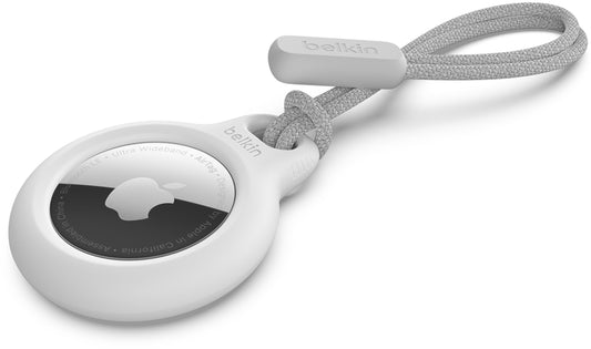 Θήκη Belkin Strap για Apple AirTag, Λευκή F8W974btWHT