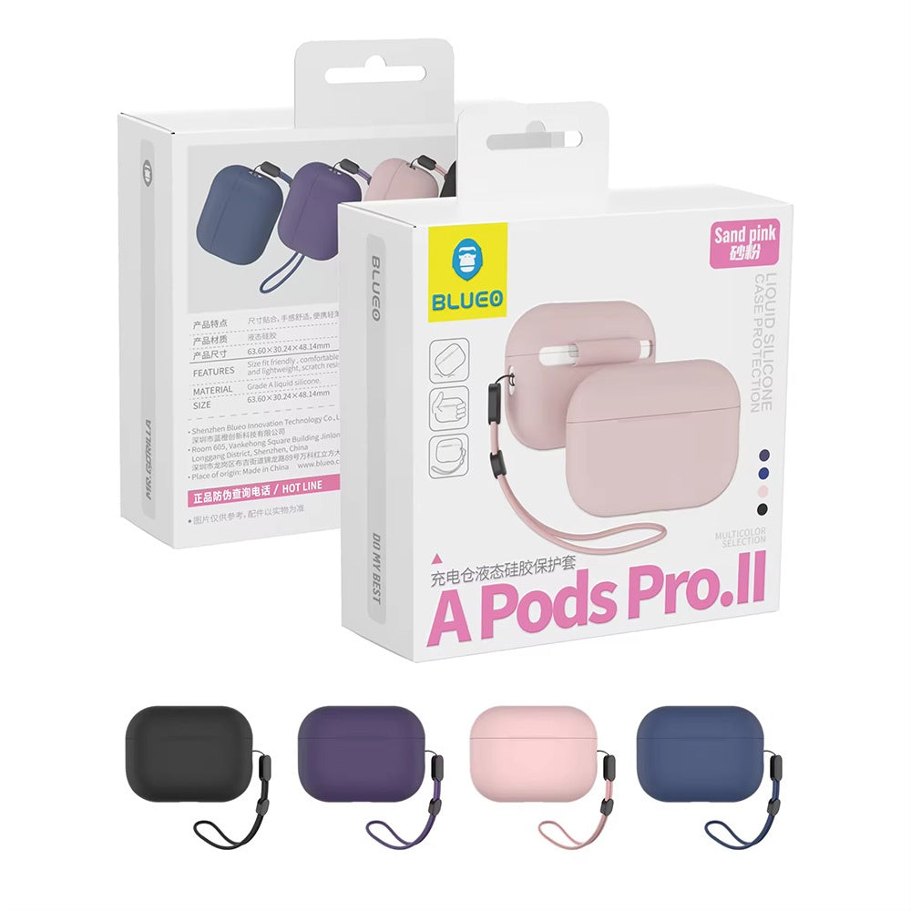 Θήκη Blueo Liquid για Apple AirPods Pro 2, Ροζ