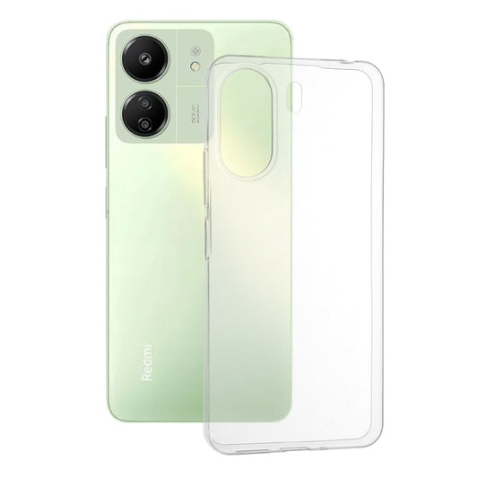 Θήκη με Προστασία Κάμερας για Xiaomi Poco C65 / Redmi 13C, Techsuit, Διαφανής, Διάφανη