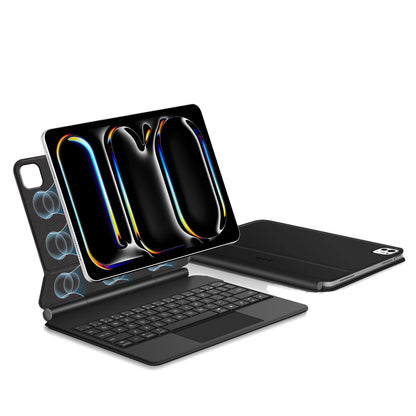 Keyboard Case for Apple iPad Pro 11 (2025) / (2024), Tech-Protect, SmartCase Magnetic, Black