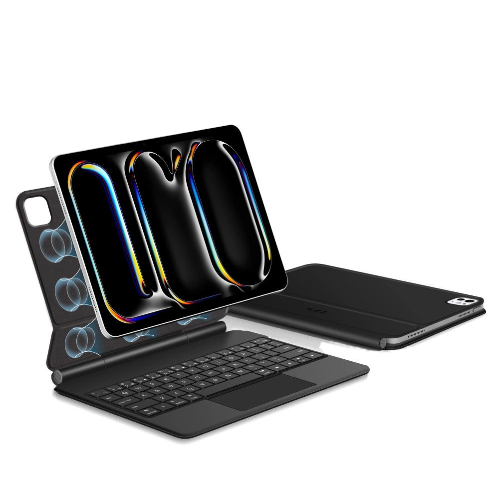 Θήκη με Πληκτρολόγιο για Apple iPad Pro 13 (2025) / (2024), Tech-Protect, SmartCase Magnetic, Μαύρη
