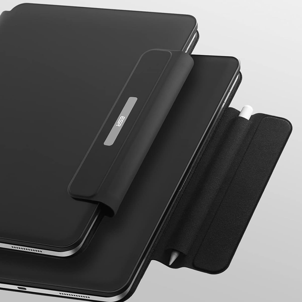 Θήκη με Πληκτρολόγιο για Apple iPad (2025) / (2022), ESR, Rebound, Μαύρη, Επανασφραγισμένη
