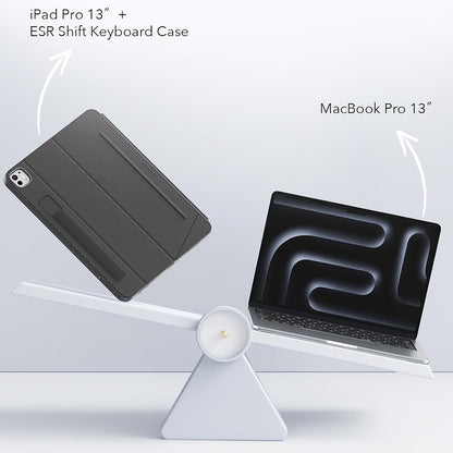 Θήκη με Πληκτρολόγιο για Apple iPad Air 13 (2025) / Air 13 (2024), ESR, Shift, Γκρι