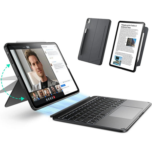 Keyboard Case for Apple iPad Pro 13 (2024), ESR, Shift, Gray