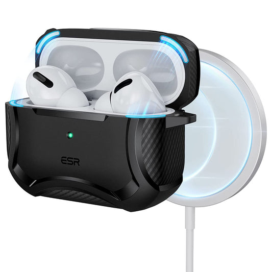 Θήκη ESR Cyber Armor Tough για Apple AirPods Pro Series, Μαύρη