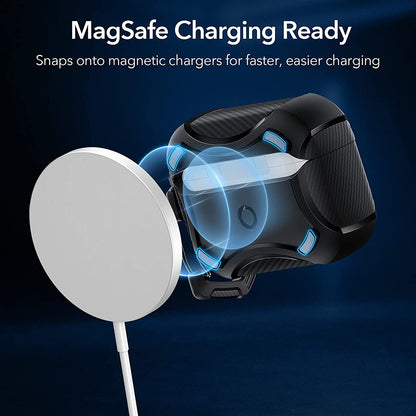 Θήκη ESR Cyber Armor Tough για Apple AirPods Pro Series, Μαύρη