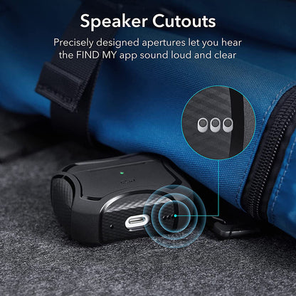 Θήκη ESR Cyber Armor Tough για Apple AirPods Pro Series, Μαύρη