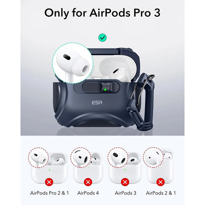 Θήκη ESR Cyber FlickLock για Apple AirPods Pro 3, Μπλε