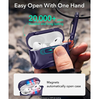 Θήκη ESR Cyber FlickLock για Apple AirPods Pro 3, Μωβ