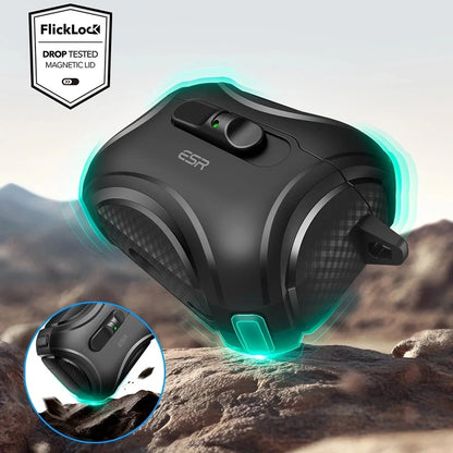 Θήκη ESR Cyber FlickLock για Apple AirPods Pro 3, Μαύρη