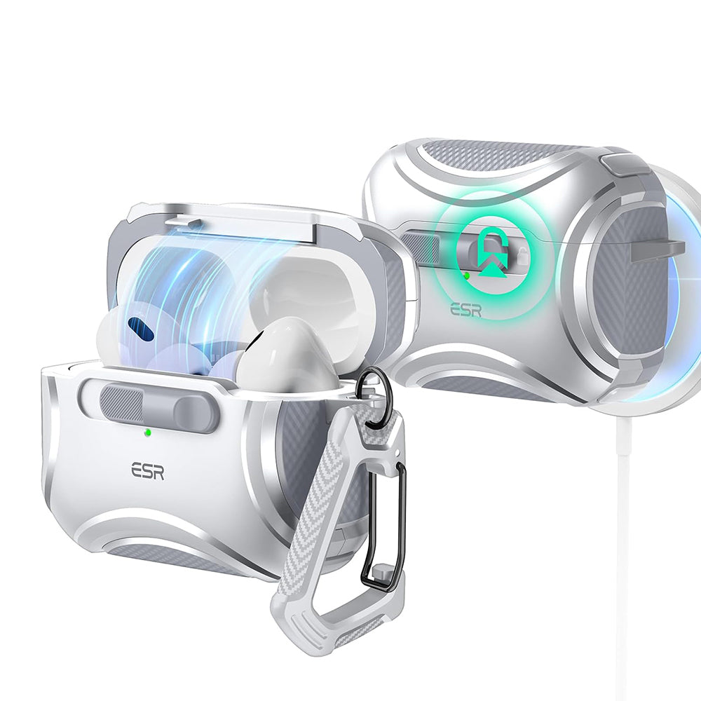 Θήκη ESR Cyber για Apple AirPods Pro Series, Γκρι