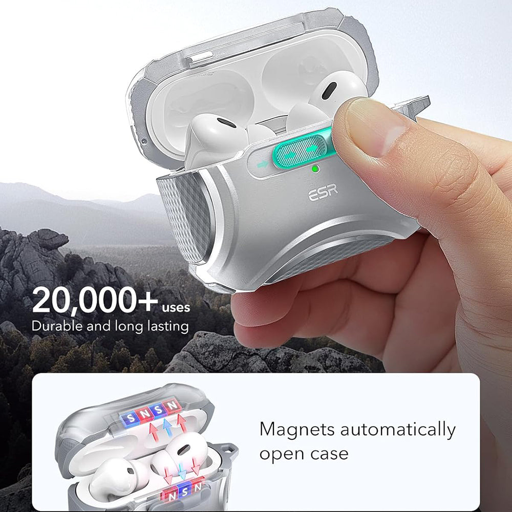 Θήκη ESR Cyber για Apple AirPods Pro Series, Γκρι