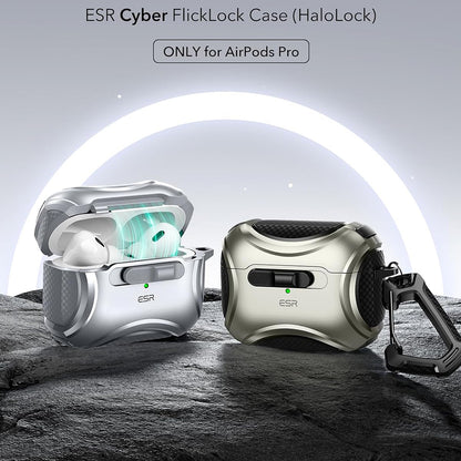 Θήκη ESR Cyber για Apple AirPods Pro Series, Γκρι