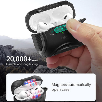 Θήκη ESR Cyber για Apple AirPods Pro Series, Μαύρη