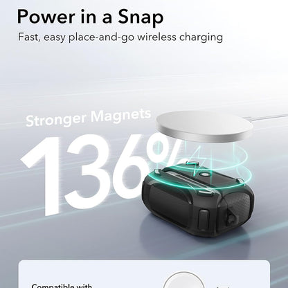 Θήκη ESR Cyber για Apple AirPods Pro Series, Μαύρη