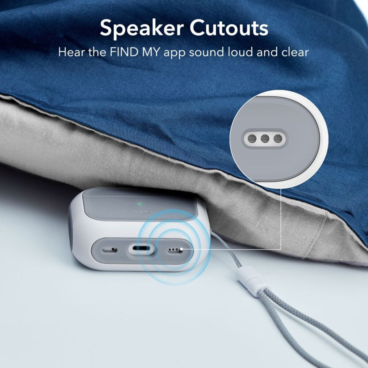 Θήκη ESR Orbit Hybrid για Apple Airpods Pro 3, Λευκή