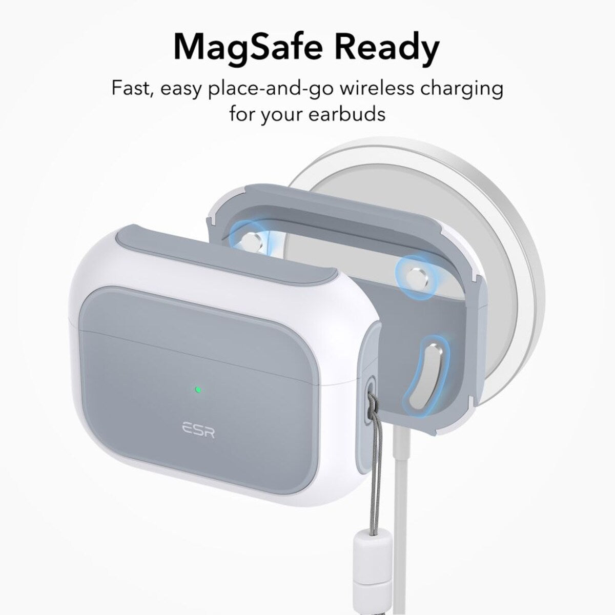 Θήκη ESR Orbit Hybrid για Apple Airpods Pro 3, Λευκή