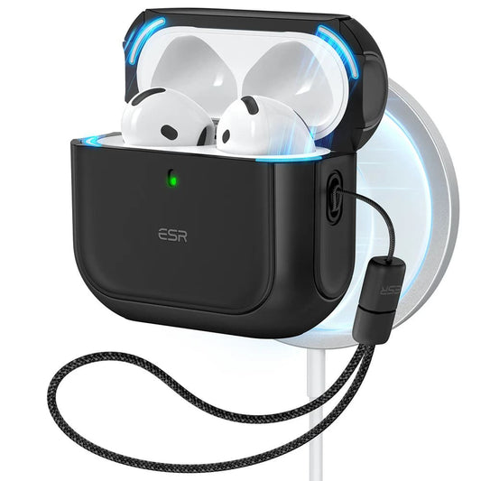 Θήκη ESR Orbit Hybrid για Apple AirPods 4, Μαύρη