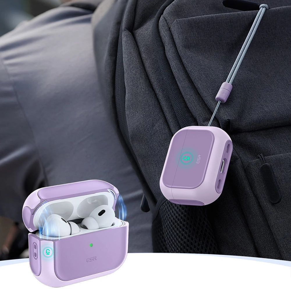 Θήκη ESR Orbit Hybrid για Apple AirPods Pro 3, Μωβ