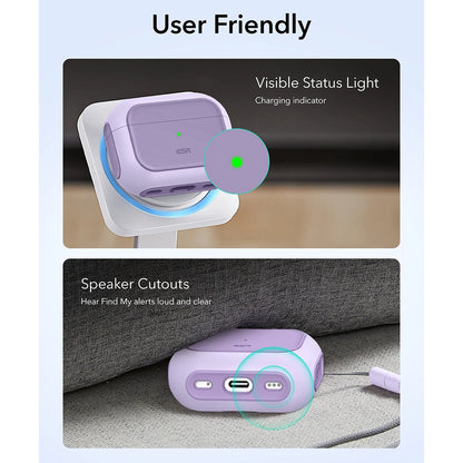 Θήκη ESR Orbit Hybrid για Apple AirPods Pro 3, Μωβ