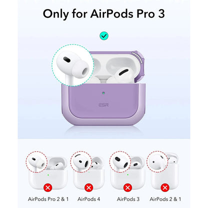 Θήκη ESR Orbit Hybrid για Apple AirPods Pro 3, Μωβ
