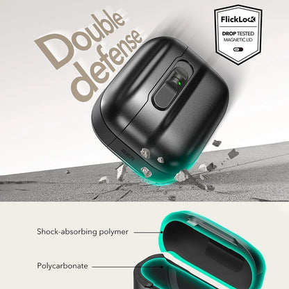Θήκη ESR Pulse Magnetic FlickLock για Apple AirPods Pro 3, Μαύρη