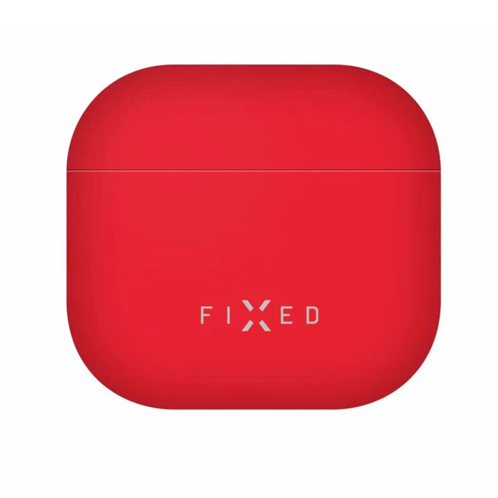 Θήκη Fixed Silky για Apple AirPods 4, Κόκκινη