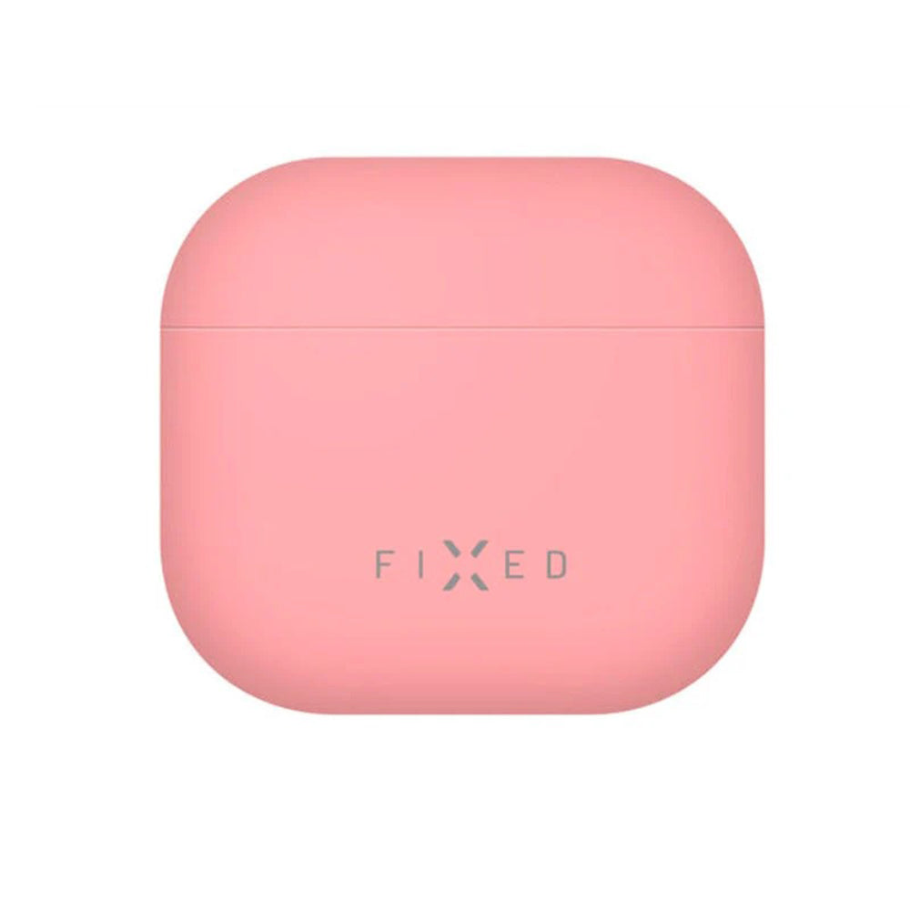 Θήκη Fixed Silky για Apple AirPods 4, Ροζ