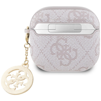 Θήκη Guess 4G Strass Charm για Apple AirPods 4, Ροζ