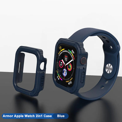 Θήκη Lito Armor 360 για Apple Watch 38mm Series, Μπλε