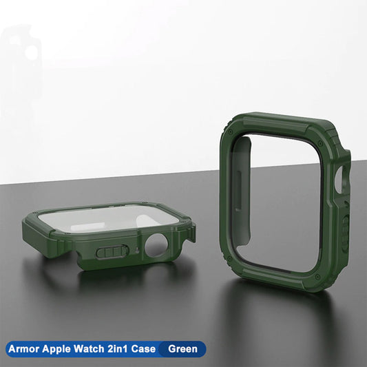 Θήκη Lito Armor 360 για Apple Watch 38mm Series, Πράσινο