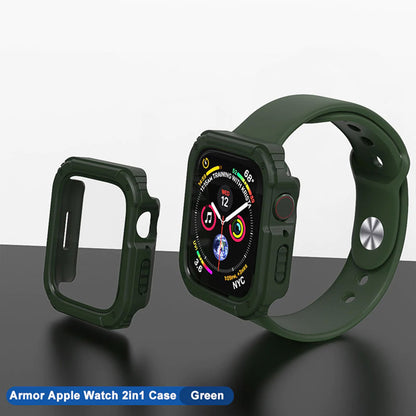 Θήκη Lito Armor 360 για Apple Watch 38mm Series, Πράσινο