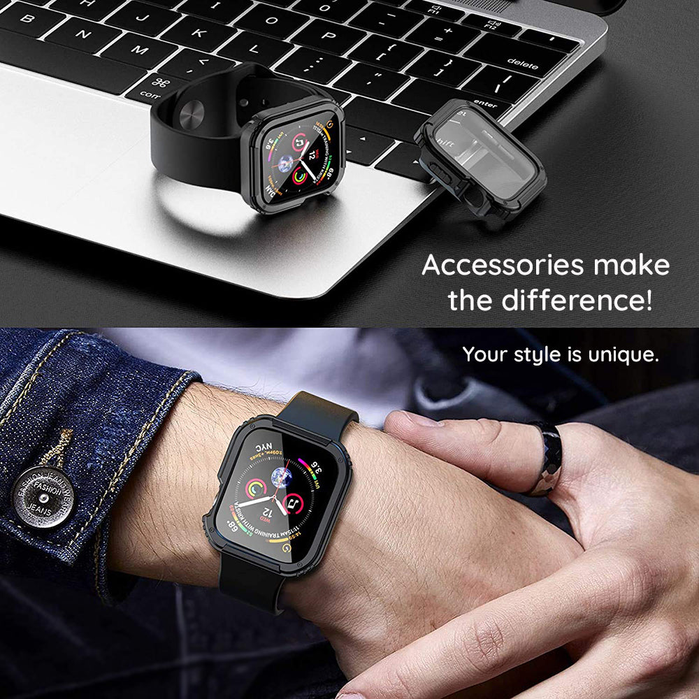 Θήκη Lito Armor 360 για Apple Watch 42mm Series, Μπλε