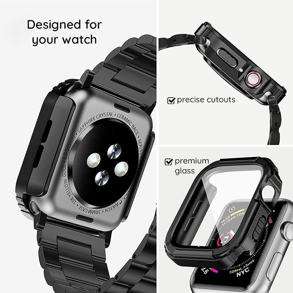 Θήκη Lito Armor 360 για Apple Watch 42mm Series, Μπλε