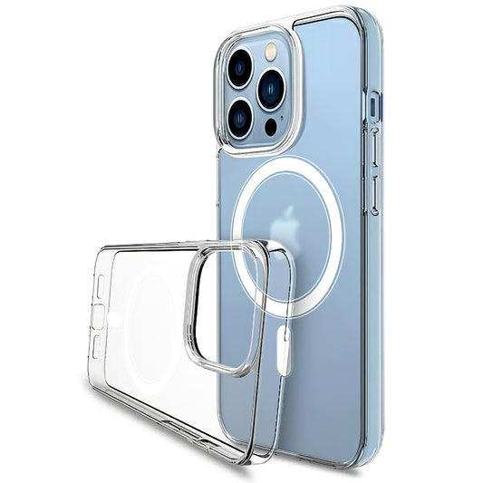 Θήκη MagSafe για Apple iPhone 15 Pro Max, OEM, Διαφανής