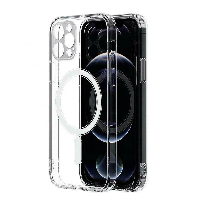 Θήκη MagSafe για Apple iPhone 13, OEM, Clear Mag με Προστασία Κάμερας, Διαφανής