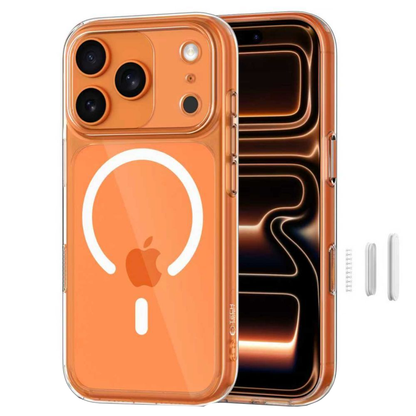 MagSafe Case for Apple iPhone 17 Pro Max, Tech-Protect, MagPeak, Transparent