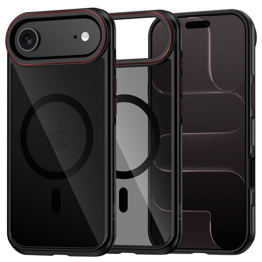 Θήκη MagSafe για Apple iPhone 17 Air, Tech-Protect, Maghybrid, Μαύρη