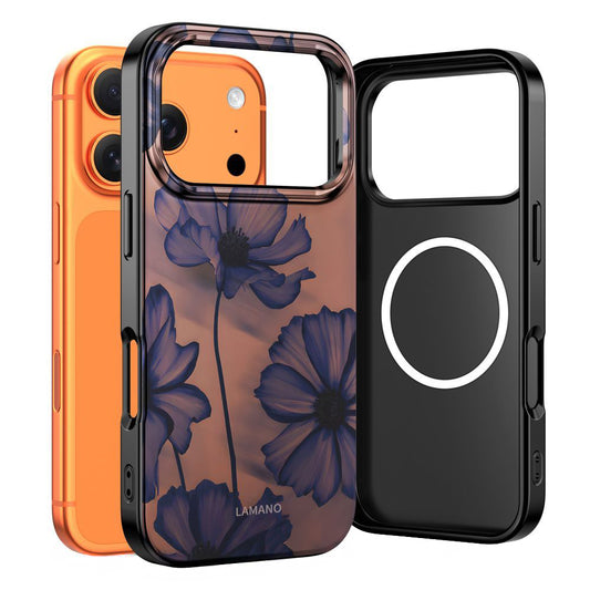 Θήκη MagSafe για Apple iPhone 17 Pro Max, Tech-Protect, Lamano Velvet Night, Μαύρη