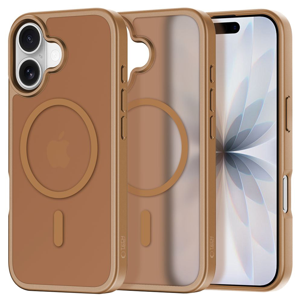 Θήκη MagSafe για Apple iPhone 17, Tech-Protect, BasicMag, Καφέ