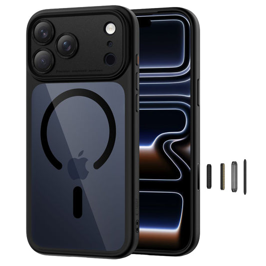 MagSafe Case for Apple iPhone 17 Pro, Tech-Protect, MagPeak, Black