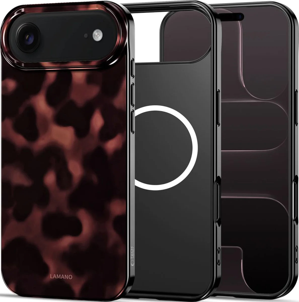 Θήκη MagSafe για Apple iPhone 17 Air, Tech-Protect, Lamano Panther, Μαύρη