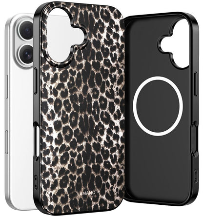 Θήκη MagSafe για Apple iPhone 17, Tech-Protect, Lamano Leopard, Μαύρη
