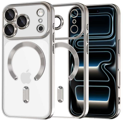 Θήκη MagSafe για Apple iPhone 17 Pro, Tech-Protect, Magflex, Ασημί