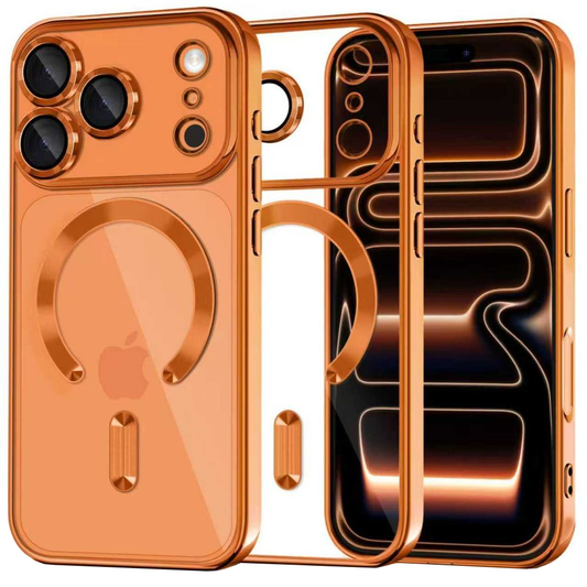 Θήκη MagSafe για Apple iPhone 17 Pro, Tech-Protect, Magflex, Πορτοκαλί