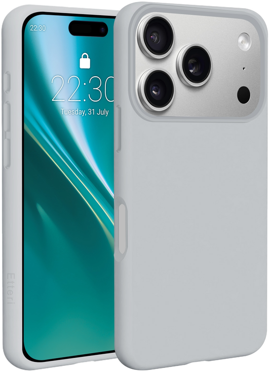 Θήκη MagSafe για Apple iPhone 18 Pro Max / 17 Pro Max, Etteri, Silicone Mag, Γκρι