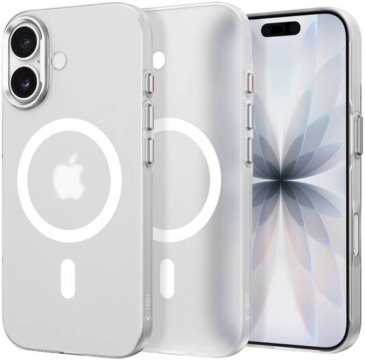Θήκη MagSafe για Apple iPhone 17, Tech-Protect, MagZero, Λευκό Ματ